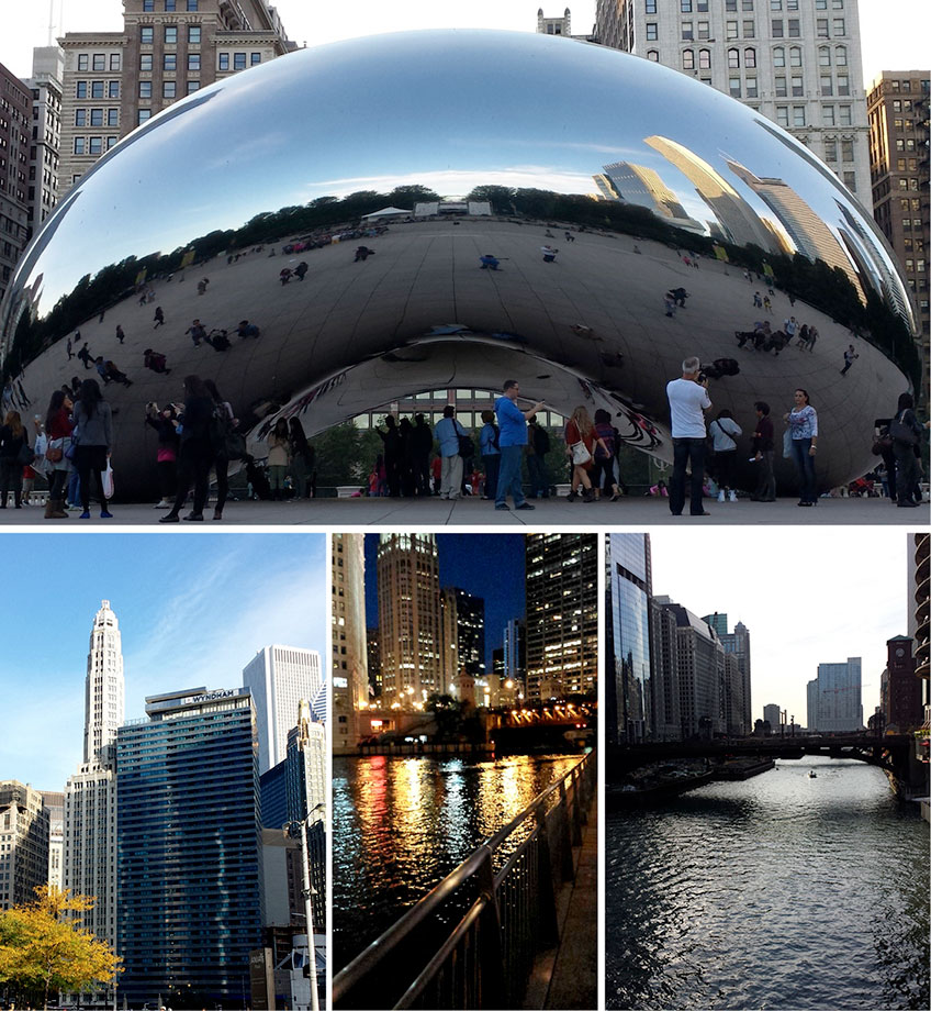 Enzoani Chicago Collage