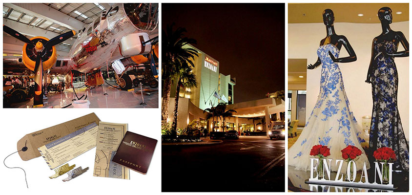 Enzoani Fashion event 2013 branding
