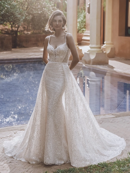 a line halter top wedding dress Chiffon A-Line Halter Sleeveless Long Beach Wedding Dress with Lace,MW336 main image 0