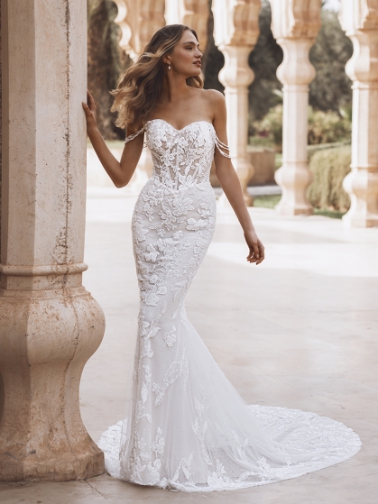 第一ネット Wedding Mermaid Dresses Enzoani | スーツ・フォーマル・ドレス