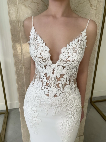 Pearl dress image -  front image closeup